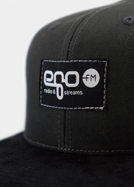 "egoFM" - schwarz (Snapback)